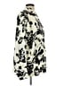 Cherry Clothing 100% Polyester Floral Ivory Long Sleeve Blouse Size L - photo 4