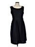 H&M Solid Black Casual Dress Size 10 - photo 1