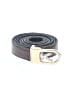 Assorted Brands 100% Leather Brown Black Leather Belt Size S - photo 1