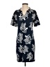 Escapada Print Blue Casual Dress Size XS - photo 1