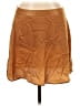 Forever 21 Plus 100% Polyester Solid Brown Casual Skirt Size 1X - photo 1