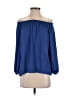 Eight Sixty 100% Polyester Blue 3/4 Sleeve Blouse Size S - photo 1