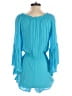 Elan 100% Rayon Teal Romper Size S - photo 2