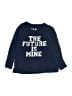 Chaser 100% Cotton Blue Long Sleeve T-Shirt Size 4 - photo 1