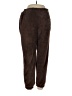 No Comment 100% Polyester Brown Casual Pants Size L - photo 1