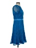 Adelyn Rae Blue Cocktail Dress Size S - photo 4