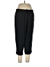 T by Talbots Solid Black Track Pants Size L (petite) - photo 1