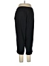 T by Talbots Solid Black Track Pants Size L (petite) - photo 2
