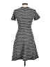 Theory Stripes Gray Casual Dress Size 8 - photo 2