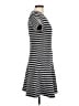 Theory Stripes Gray Casual Dress Size 8 - photo 4