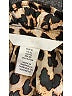 J by Joie 100% Polyester Animal Print Brown Long Sleeve Blouse Size XL - photo 7