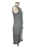 Leith Solid Gray Casual Dress Size M - photo 4
