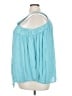 Suzanne Betro Teal Sleeveless Blouse Size 4X - photo 5