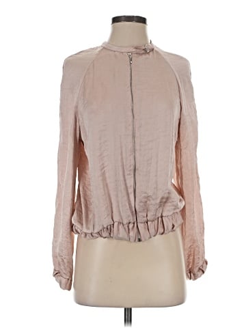 Zara W&B Collection Long Sleeve Blouse (view 1)