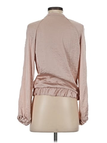 Zara W&B Collection Long Sleeve Blouse (view 2)
