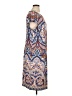 R&K Paisley Blue Casual Dress Size 1X - photo 4
