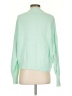 Saks Fifth Avenue Green Pullover Sweater Size S - photo 2