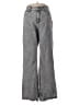 Ashley Mason 100% Cotton Chevron-herringbone Gray Jeans Size 7 - photo 1