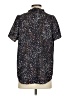 Hailey & Co. Stars Black Short Sleeve Blouse Size S - photo 2