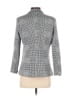 Aqua Houndstooth Gray Blazer Size S - photo 2