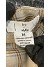 Ivy + Main 100% Polyester Plaid Ivory Casual Pants Size M - photo 7