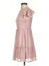 Shein 100% Polyester Pink Casual Dress Size 2 - photo 5