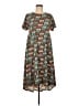 Lularoe Print Green Casual Dress Size M - photo 1