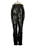 BB Dakota 100% Polyurethane Metallic Black Casual Pants Size S - photo 1