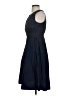 eShakti Solid Blue Cocktail Dress Size 0 - photo 5