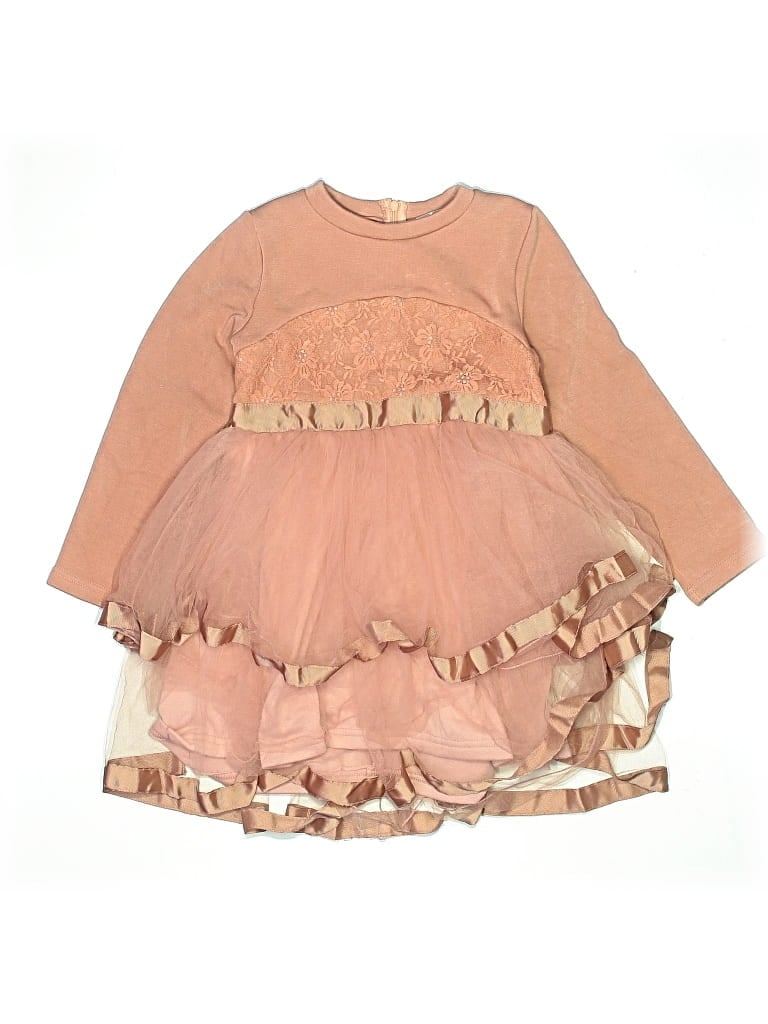 Pre-owned Assorted Brands Kids' Dress In Pink
