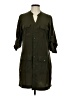 Express 100% Polyester Green Casual Dress Size M - photo 1