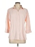 Assorted Brands Color Block Pink 3/4 Sleeve Blouse Size L - photo 1