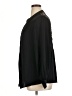 Dennis Basso 100% Polyester Solid Black Long Sleeve Blouse Size 1X - photo 5