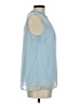 Unbranded 100% Polyester Blue Sleeveless Blouse Size M - photo 4