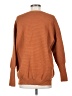 Anrabess Solid Orange Pullover Sweater Size S - photo 2