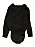 Lands' End 100% Polyester Black Bodysuit Size 14 - photo 2