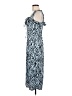 River Island Animal Print Blue Casual Dress Size 8 - photo 5