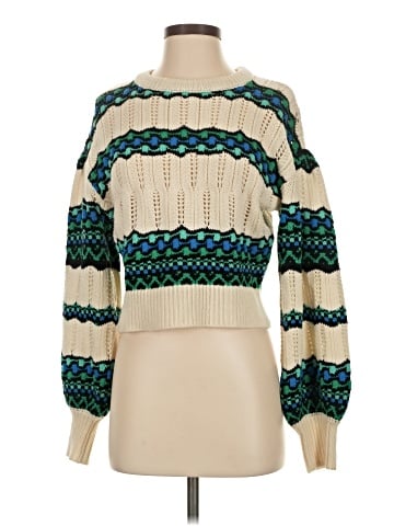 Intermix Wool Pullover Sweater (view 1)
