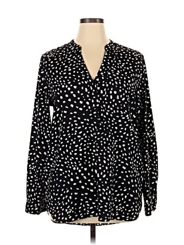Daily Ritual Long Sleeve Blouse (view 1)