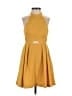 BCBGeneration 100% Polyester Yellow Cocktail Dress Size 0 - photo 1