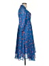 eShakti 100% Polyester Hearts Blue Casual Dress Size XS - photo 4