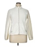 Calvin Klein Solid Ivory Track Jacket Size XL - photo 1
