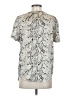 Equipment Animal Print Silver Short Sleeve T-Shirt Size XS - photo 2