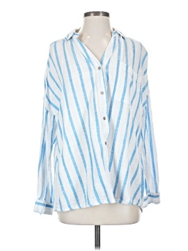 Cotton Seed 3/4 Sleeve Button Down Shirt