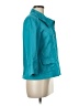 Tribal Solid Teal Blazer Size 8 - photo 4
