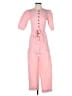 Madewell Solid Pink Jumpsuit Size XXS - photo 1