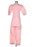 Madewell Solid Pink Jumpsuit Size XXS - photo 2