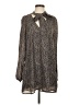 Talula 100% Polyester Animal Print Gray Casual Dress Size S - photo 1