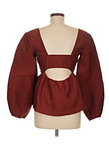 Jonathan Simkhai Long Sleeve Blouse (view 2)