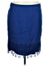 Talbots 100% Cotton Blue Formal Skirt Size 16W - photo 1